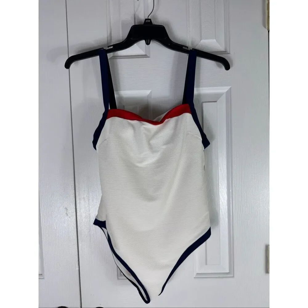 Shade & Shore Womens One Piece Swim Suit Size M
